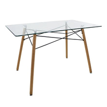 Cargar imagen en el visor de la galería, Oslo Mesa Cristal Rectangular
